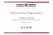 SERENE 2014 School: Challenges in Cyber-Physical Systems
