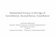 Networked Privacy in the Age of Surveillance, Sousveillance, Coveillance