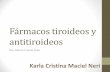Fármacos Tiroideos y Antitiroideos