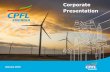Corporate Presentation - CPFL Energia
