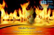 Fire flood metaphor power point templates themes and backgrounds graphic designs