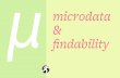 Microdata and findability