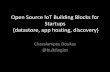 Open Source IoT Building Blocks for Startups