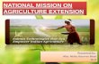 National Mission on Agriculture Extension