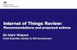Internet of Things Review: recommendations and proposed actions