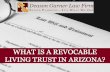 What is a Revocable Living Trust in Arizona?
