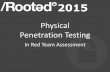 Physical Penetration Testing - RootedCON 2015