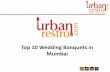 Top 10 banquets in mumbai