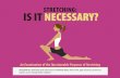 Stretching: Is It Necessary?
