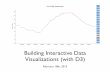 Building Interactive Data Visualizations (with D3)