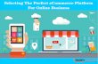Selecting Perfect eCommerce Platform for Online Business