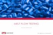 Fundamentals of Melt Flow Testing