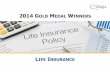 2014 Gold Monitor Award Winners: Life Insurance