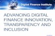 Digital Finance Institute - Advancing digital finance innovation, transparency & inclusion