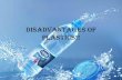 Plastics Disadvantages & Recycling