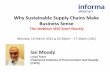 Why sustainable supply chains make business sense