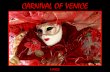 Carnival of Venice ~ Masks