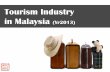 Tourism industry in malaysia 2013.11