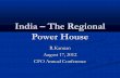 India – the regional power house