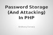 Password Storage And Attacking In PHP - PHP Argentina