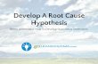 Lean Six Sigma Develop Root Cause Hypothesis - GoLeanSixSigma.com