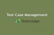 Test case management