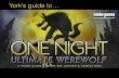 One Night Werewolf Guide