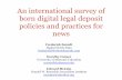 An international survey of born digital legal deposit policies and practices for news slides