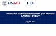 FED Launch Presentation 17 July 2013