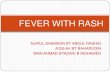 2. fever with rash