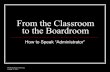 Classroom To Boardroom Mmc 2010