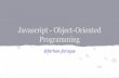Javascript - object oriented programming