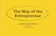 The Way of the Entrepreneur