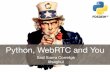 Python, WebRTC and You