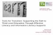 transition: literacy and information literacy. author: philip russell