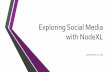 Exploring Social Media with NodeXL