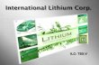International Lithium Presentation February 2015.