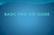 Basic first aid guide