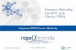 Rego University: Process Maturity, CA PPM (CA Clarity PPM)