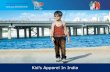 Kid’s Apparel In India Presentaion