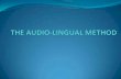 The audio lingual method ch