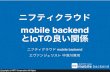 ニフティクラウド mobile backend とIoTの良い関係