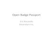 Open Badge Passport - Eric Rousselle