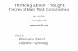 Philosophy of Mind & Cognitive Psychology