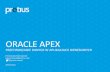 Oracle Apex - 3 real-life case studies (Pretius presentation for WDI2015)