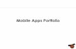 Mobile Apps Portfolio