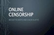 Internet censorship power point
