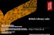 British Library Labs Presentation at Edge Hill University