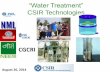 Water Treatment_CSIR NEERI_Indovation 2015_23 January 2015