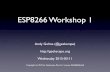 NodeMCU ESP8266 workshop 1